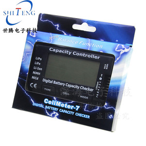 cellmeter7电压电量显示器带平衡功能 锂电镍镉电池检测器