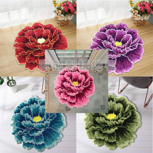 地毯客厅牡丹花