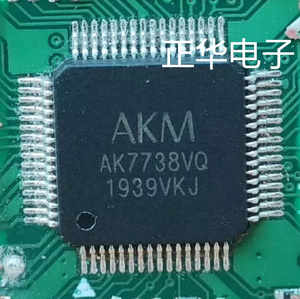 AK7738VQ AK7738 封装QFP 旧货带板 可翻新 下单前询价