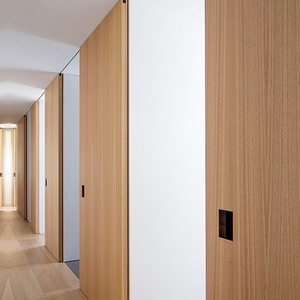 网红轻奢单推拉门移门台湾风厨房阳台吊轨门口袋门别墅实木烤漆门