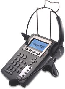 北恩/HION S320P 耳麦呼叫中心话务员客服IP网络电话机