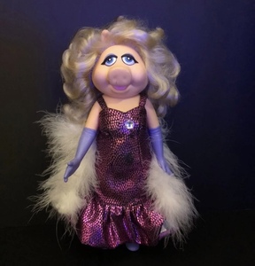 miss piggy朱小姐猪小姐猪美丽朱美丽vintage童年回忆美式复古