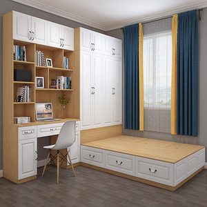 榻榻米写字台组合