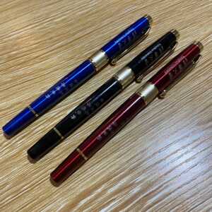 清华大学烂笔头2011钢笔 学生用书写笔身顺滑暗尖黑色红色蓝色