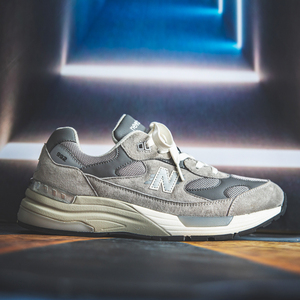 春秋新百伦酷跑nb992元祖灰复古男女跑步余文乐运动鞋n字鞋老爹鞋