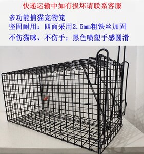 工具人道家猫2020猫咪全自动救助室外捕猫笼陷阱大号超市捕鼠.