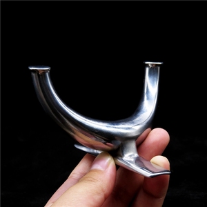 弹弓夹弹器一体式猫头鹰弹弓夹弹器不锈钢撒放双轴联动齿轮散放器