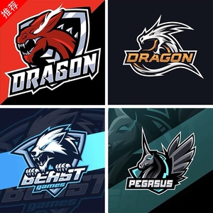 游戏战队头像电竞赛事队徽队标团队群头像公会直播壁纸yy粉丝群