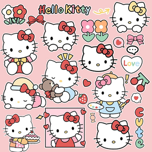 凯蒂猫手机贴纸