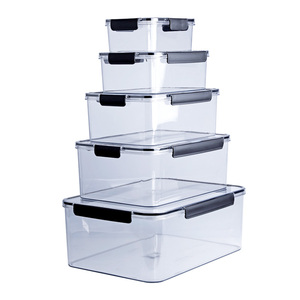 冰箱收纳盒水果保鲜盒商用大容量食品级腌制泡菜的高透明密封盒子