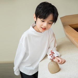 男宝宝长袖t恤潮童