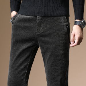 平绒男裤