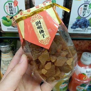 香港甜蜜蜜 薄荷佛手 甘草佛手果  蜜饯凉果零食品150克1罐包邮