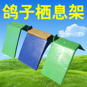 鸽子栖息架信鸽鸽具赛鸽用品用具塑料栖架休息站板栖息板