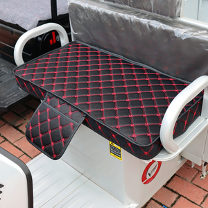 电动三轮车防水座套坐垫套布面四季亚麻布料防水防晒防滑耐磨全包