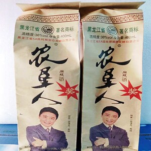 6瓶装农垦人白酒浓香型酒42度38度35度400ml黑龙江北大荒铁力农