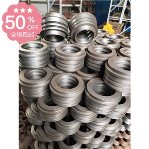 直销包邮油缸配件导向套活塞铸铁钢导向套活塞6380100125常用配件