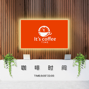 镂空灯箱 营业时间 led  公司招牌制作 个性门牌 发光字 指示牌