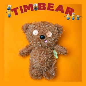 环球影城tim熊包包 bob小熊毛绒公仔零钱包 双肩包神偷奶爸小黄人