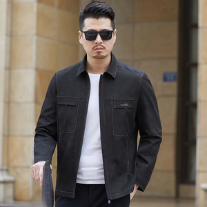 巴羽旗舰店天猫成熟稳重男装套装男士搭配帅气一套春季商务休闲春装