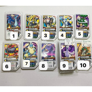 口袋妖怪宝可梦日版pokemon tretta机台卡片收藏对战纪念 四星卡