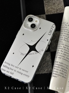 X2 Case韩国辣妹千禧y2k亚文化小众设计星星适用15iphone13pro/14promax苹果12/11哑光手机壳全包新款保护套