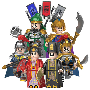 乐高迪酷三国小侠魏国篇司马懿夏侯淳许褚拼装古风人仔益智力积木