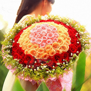 99朵红粉白玫瑰北京鲜花同城速递银川西宁鲜花店南昌宁波苏州送花