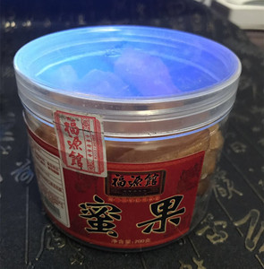 东北吉林市特产小吃福源馆 蜜果 传统糕点 零食200克 5件包邮