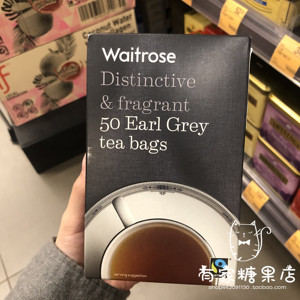 香港正品代购 英国进口 Waitrose 格雷伯爵红茶包 休闲下午茶125g