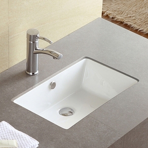 方形台下盆洗手盆浴室嵌入式陶瓷洗脸艺术面盆家用阳台卫生间单盆