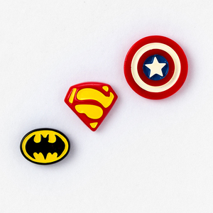 美国队长盾牌冰箱贴磁贴蝙蝠侠磁铁超人强力吸铁石儿童卡通留言贴