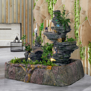 流水盆景养鱼池