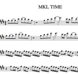 mkj time 中音萨克斯版 超炫 送伴奏 送示范 高清 流行