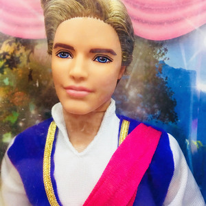 正版barbie男芭比娃娃男朋友肯新郎ken粉红舞鞋王子换装衣服裙子