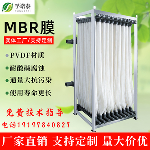 污水处理设备MBR膜生物反应器MBR帘式膜片PVDF材质中空纤维膜组件