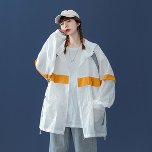 森马防晒衣外套女工装宽松2022新款夏季轻薄款透气户外小众防晒服