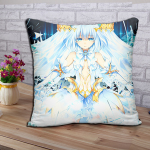 买二送一约会大作战鸢一折纸方抱枕tobiichiorigami45*45厘米靠枕