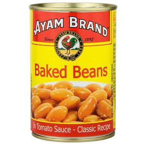 AYAM BRAND Baked Beans马来西亚进口番茄汁焗豆原味豆类罐头即食