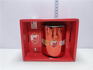 贝尔格莱德红星正品周边马克杯收藏礼品杯足球体育水杯塞尔维亚