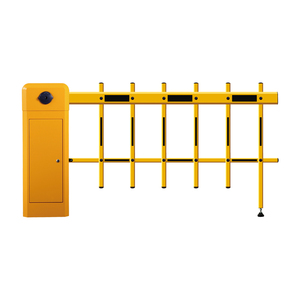 停车场加高双层栅栏道闸系统挡车电动智能遥控升降杆自动门禁横杆