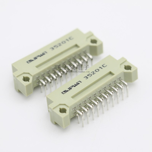 欧式插座DIN 2.54MM 220 欧品 2排20芯 弯针公座 9001-35201C00A