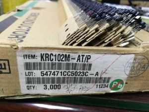 KRC102M  进口KEC三极管C102  TO一92
