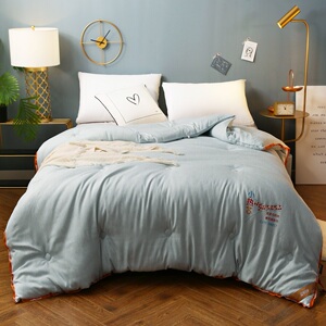 倔老头绿色小热芯太阳被冬被2*2.3米6.6斤