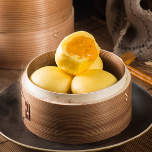 港式蛋黄流沙包