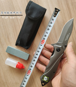 美国正品自锁冷钢剑鱼战术快开防卫随身户外经典真刀防身折叠刀具