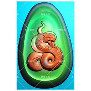 901人付款淘宝玉雕图蛇 蛇神 蛇渡劫 水浪生肖蛇挂件带线精雕图简约