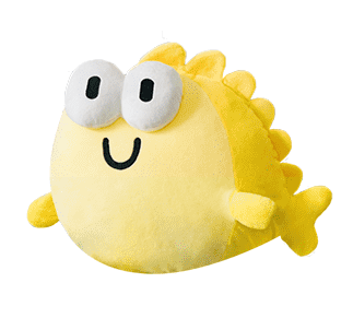 闲鱼公仔玩偶毛绒抱枕天猫吉祥物毛绒公仔毛绒玩具活动纪念礼品