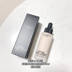 现货 mac魅可 滴管粉底液 nc15/nc20 spf30 水漾轻盈粉底液 30ml