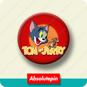 tom and jerry  猫和老鼠怀旧动画  徽章胸针配时 冰箱贴钥匙扣